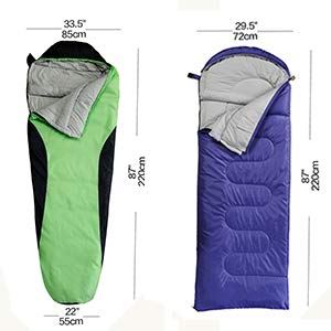 lightweight sleeping bag