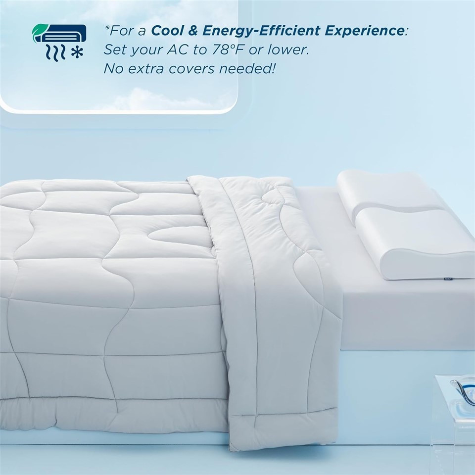 Cooling Comforter For Hotter Sleeper